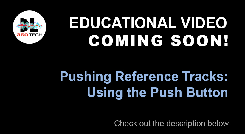 Pushing Reference Tracks